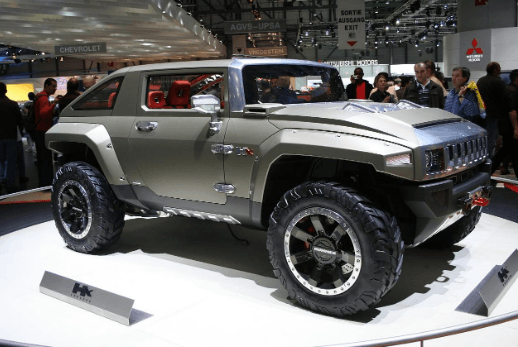 Hummer HX Interiors, Concept and Price