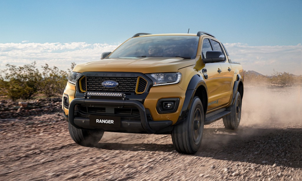 2022 Ford Ranger Wildtrak Spy Shots