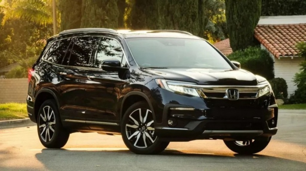 2022 Honda Pilot Spy Photos