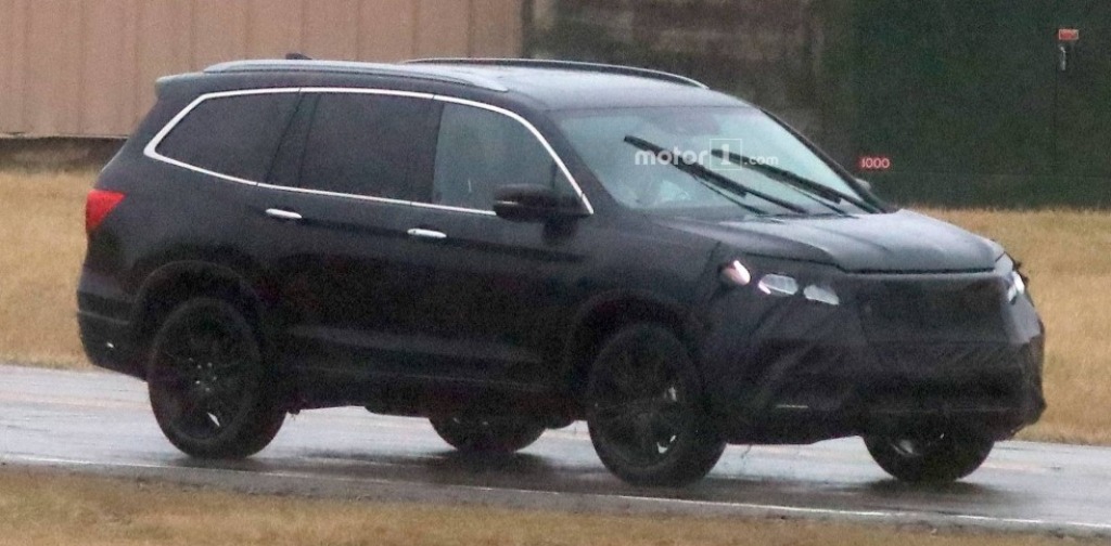 2022 Honda Pilot Spy Shots