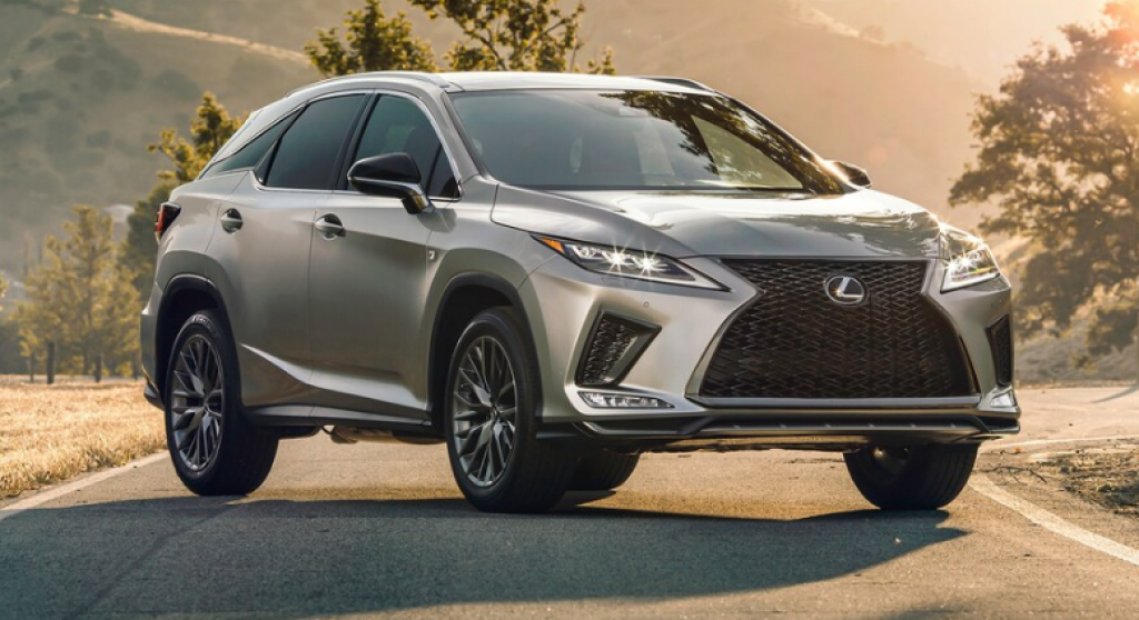 2022 Lexus RX 350 Spy Shots