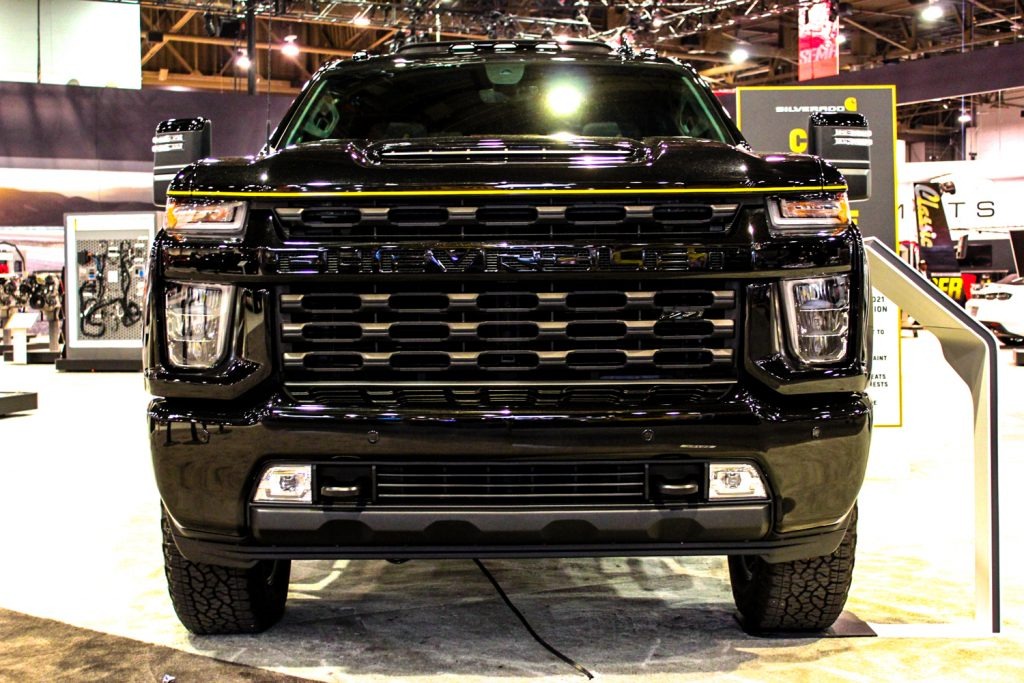 2021 Chevy Silverado Redline Edition Interior