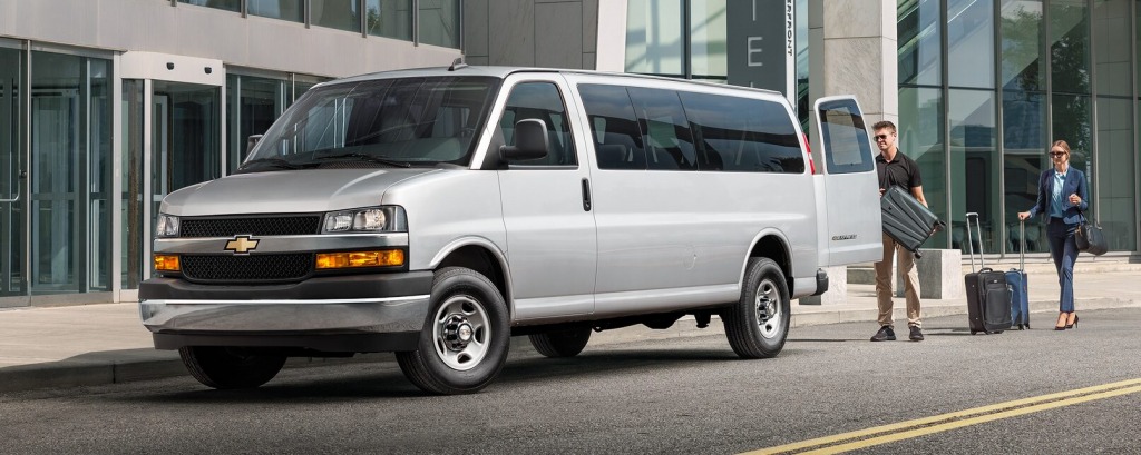 2022 Chevy Express Van Spy Photos