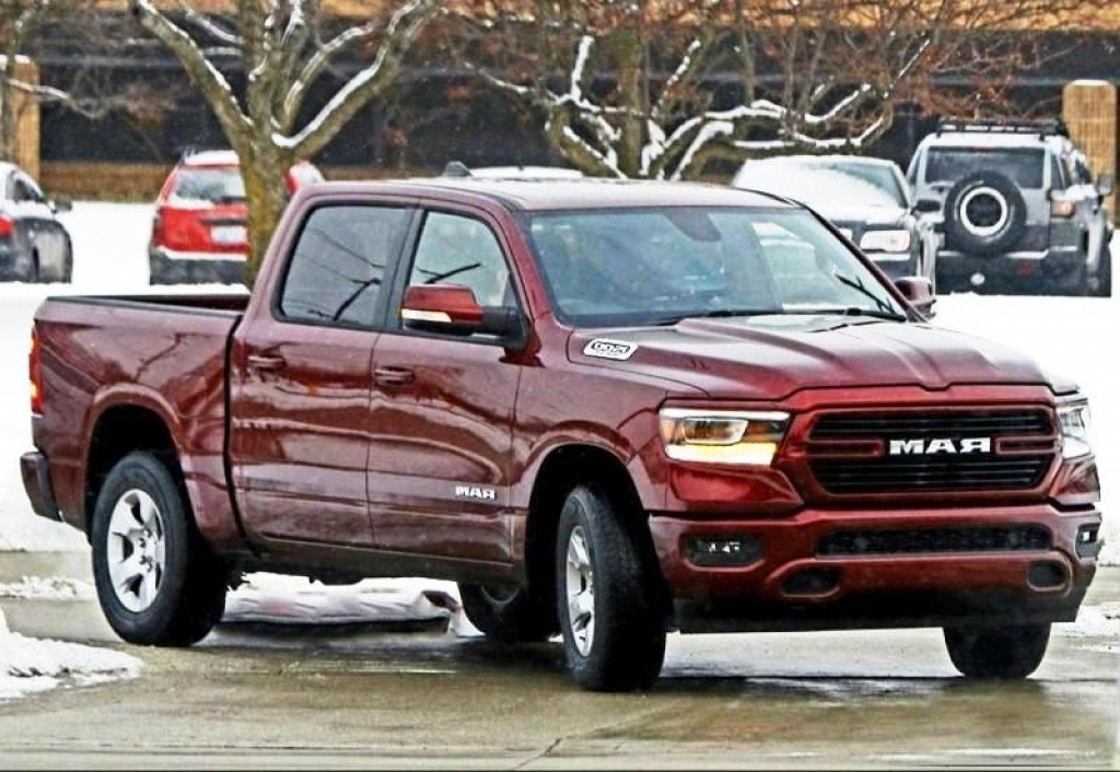 2022 Dodge RAM Dakota Spy Photos