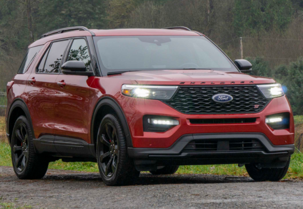 2022 Ford Explorer Spy Photos