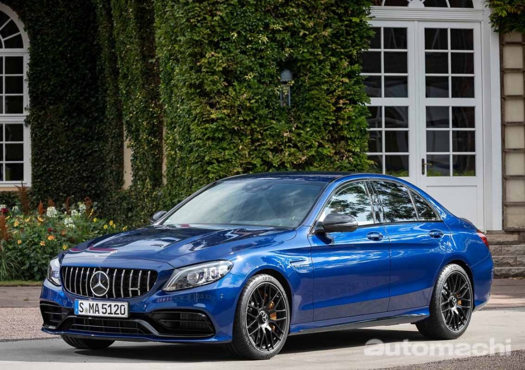 2022 Mercedes AMG C63 Engine