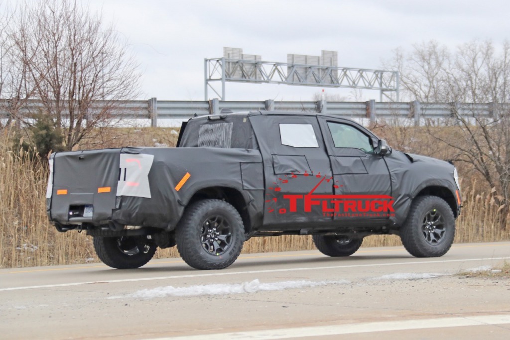 2022 RAM 1500 TRX Rebel Spy Photos
